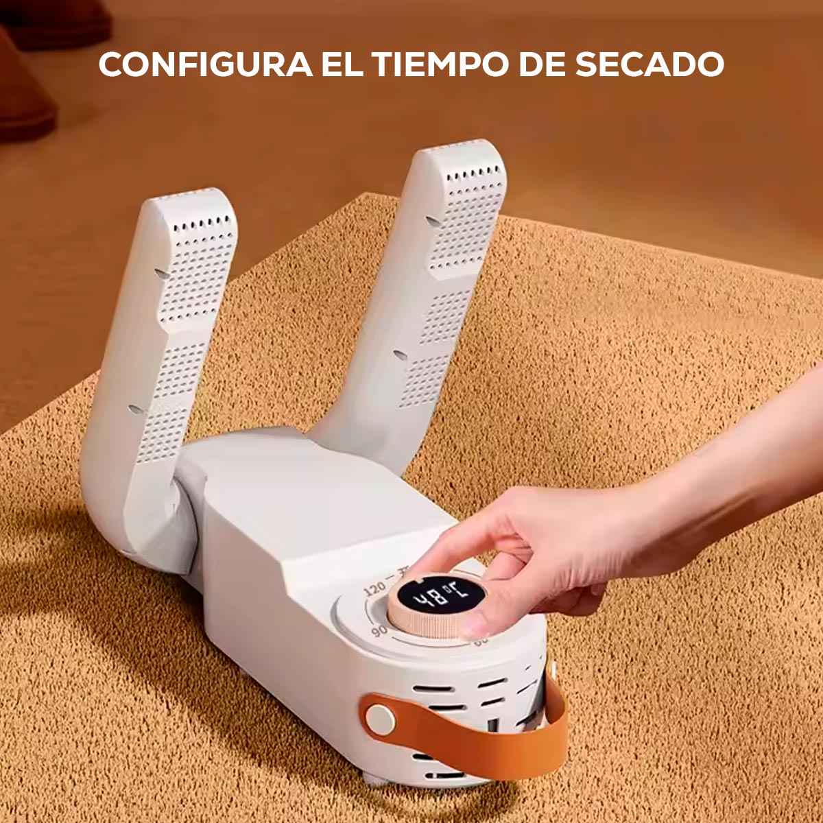 DRYZAP™ – SECADORA RÁPIDA DE CALZADO CON TEMPORIZADOR INTELIGENTE (200W)
