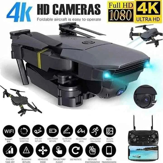 DRON 998 PRO 4K + BATERÍA GRATIS + DOBLE CÁMARA + REGALO