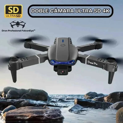 DRON 998 PRO 4K + BATERÍA GRATIS + DOBLE CÁMARA + REGALO