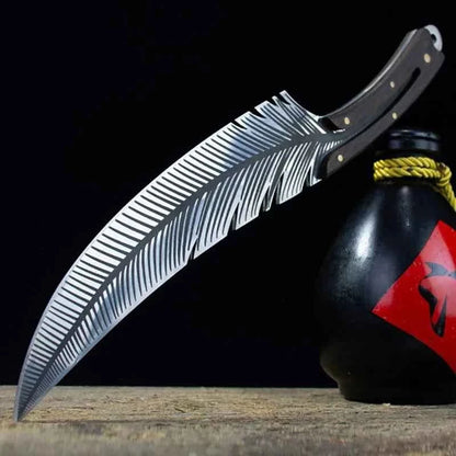 Cuchillo de plumas