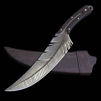 Cuchillo de plumas