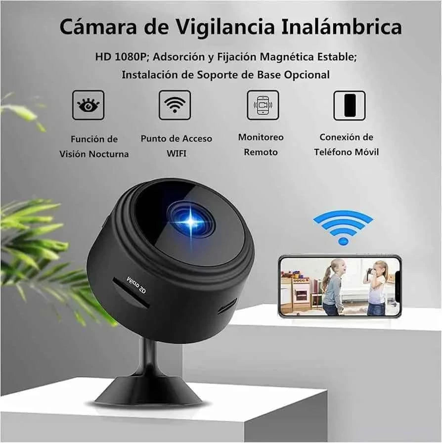 ¡LLEVA 3 CÁMARAS A9 WI-FI DE SEGURIDAD! + REGALO TARJETA 32GB