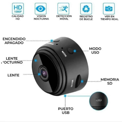 ¡LLEVA 3 CÁMARAS A9 WI-FI DE SEGURIDAD! + REGALO TARJETA 32GB